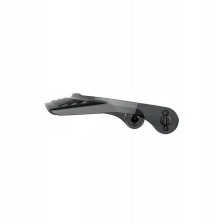 John Doe Daszek długi do kasków JD/One Black transparent