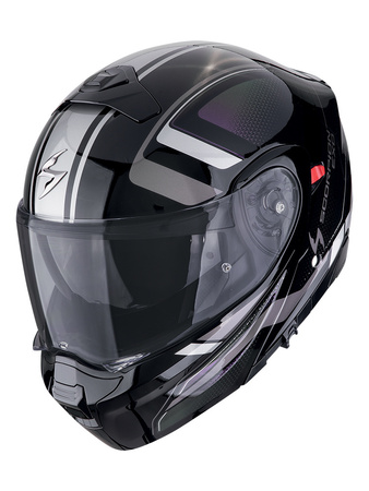 SCORPION EXO-930 EVO ARDENS GLOSSY BLACK-CHAM