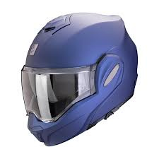 Scorpion Exo-Tech Evo Pro Solid MATT METALIC BLUE