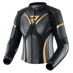 Kurtka skórzana Rebelhorn Rebel Lady Black/Gold
