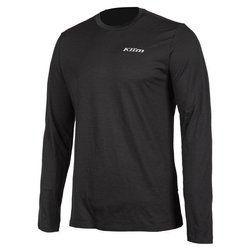 KLIM Teton Merino Wool LS Shirt Black