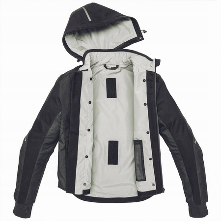 SPIDI Hoodie Armor H2Out Black