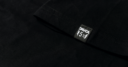 DAVCA T-shirt męski BLACK LOGO 