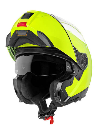 SCHUBERTH C5 FLUO YELLOW + INTERKOM SC2!