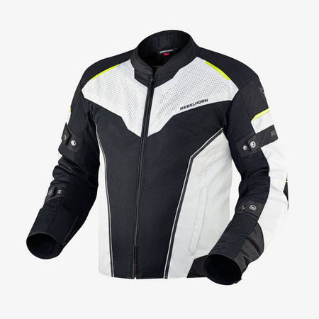 Kurtka REBELHORN HIFLOW IV BLACK/SILVER/FLUO YELLOW