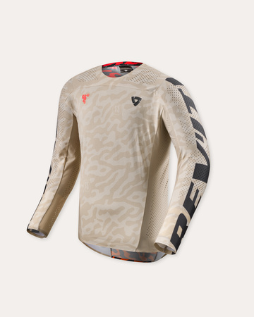 REV'IT! JERSEY THIRTEEN koszulka POL TARRES SAND