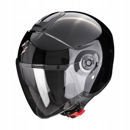 SCORPION EXO-CITY II SOLID GLOSSY BLACK