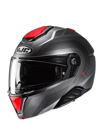 HJC I91 Arven Mc1sf grey/red