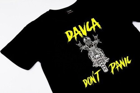 01 DAVCA T-shirt don't panic 