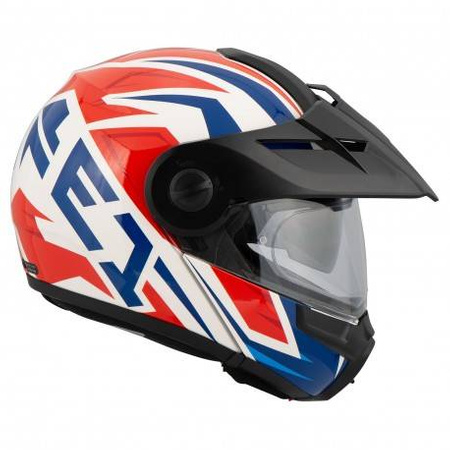 KASK SZCZĘKOWY Z DASZKIEM SCHUBERTH E1 TUAREG RED