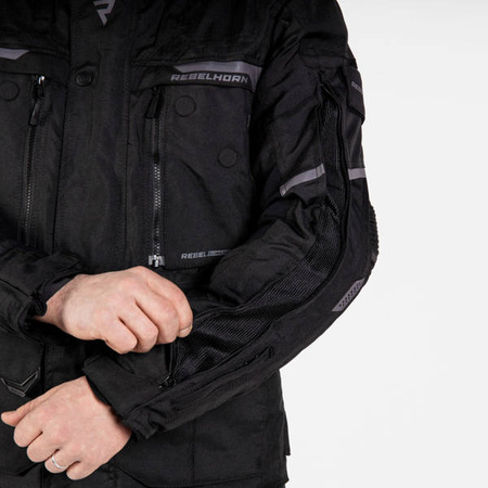 Kurtka Tekstylna Rebelhorn Cubby IV Black