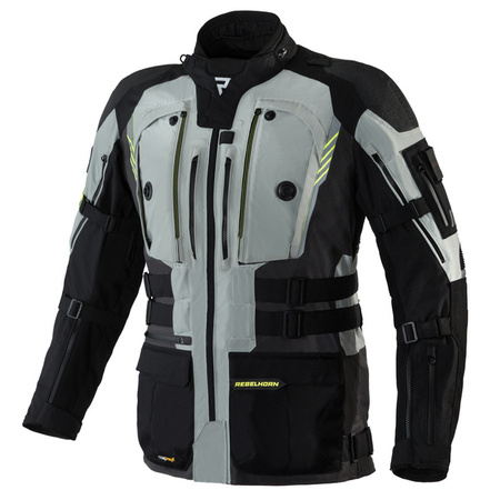 Kurtka Tekstylna Rebelhorn Patrol Grey/Black/Flo Yellow