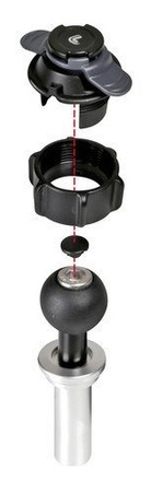 LAMPA 90458 Opti Tube, mocowanie w sztycy widelca motocykla - Ø 17-20,5 mm