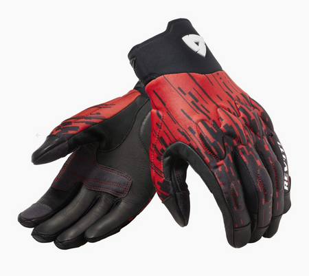 Rękawice REV'IT! SPECTRUM BLACK/NEON RED